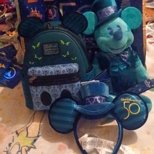 Disney's Newest 50th Anniversary Celebration Collection Haunted Mansion Bundle.